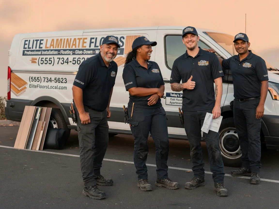 Laminate flooring installation company in Broken Arrow, OK